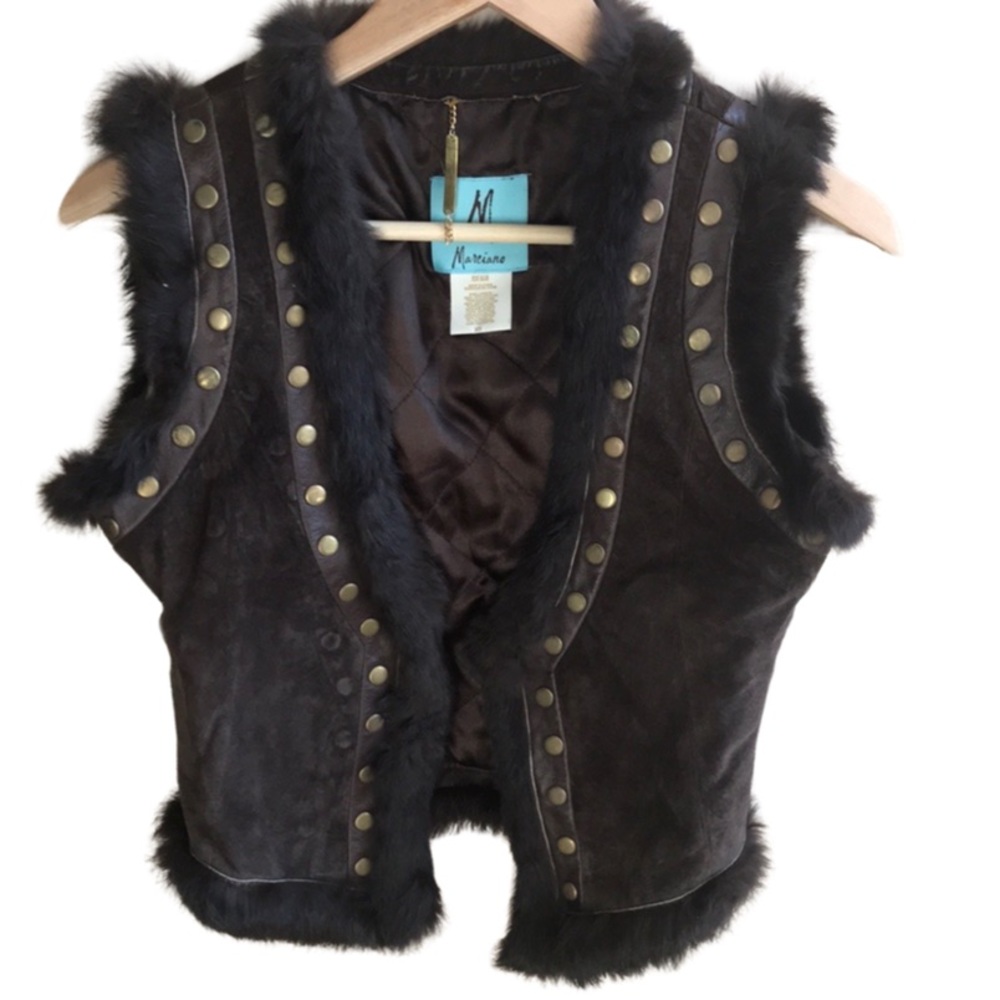 MARCIANO vest w/fasteners BUY NOW or bundle w/more items VINTAGE urbancowgirl